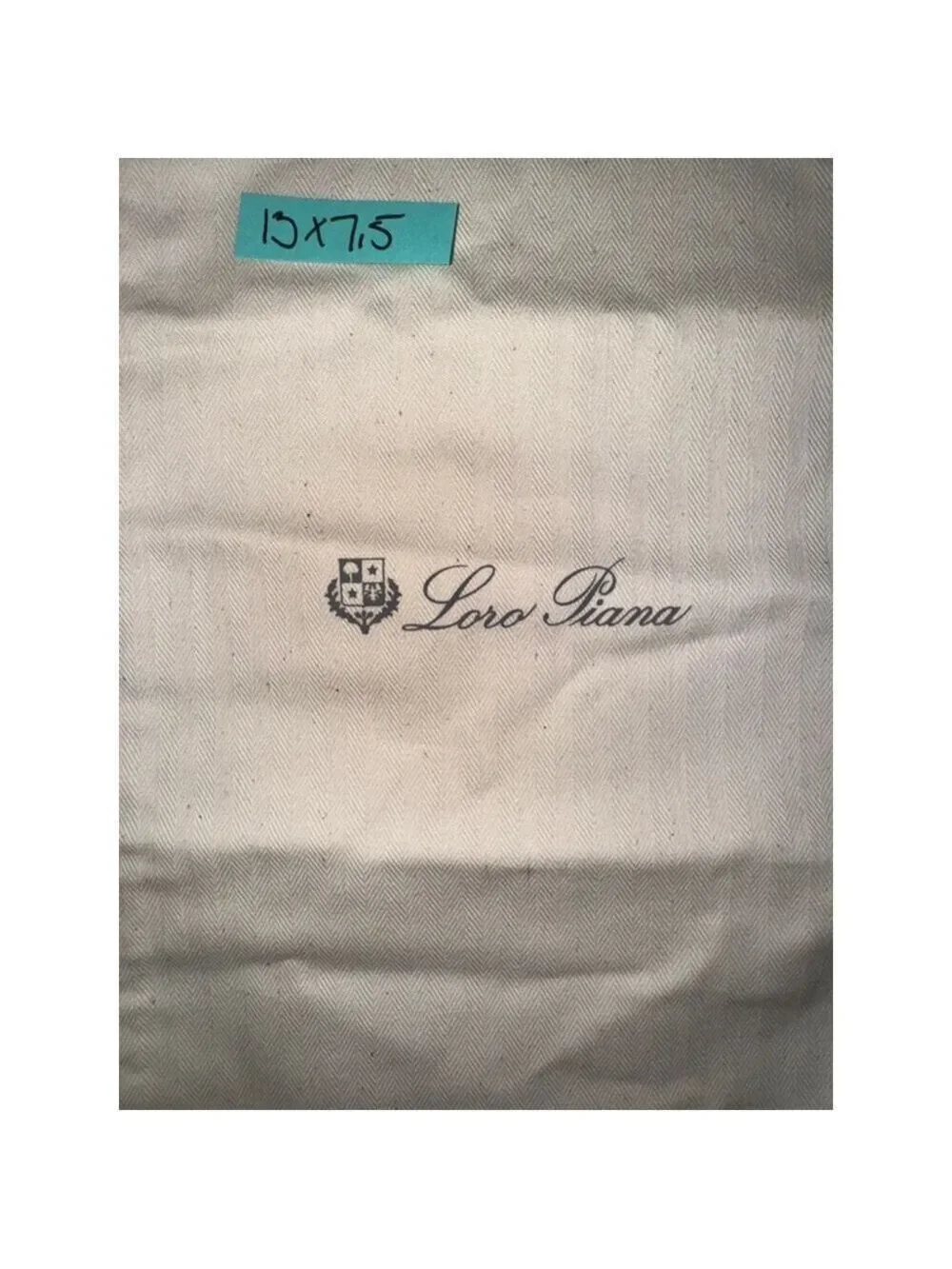 Unisex Loro Piana Beige One Size Drawstring Dust Storage Bag​